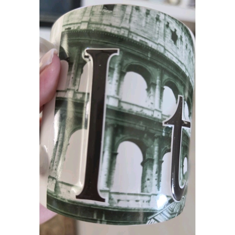 Starbucks 2003 Barista Italian Edition II Italia La Dolce Vita Italy Coffee Mug